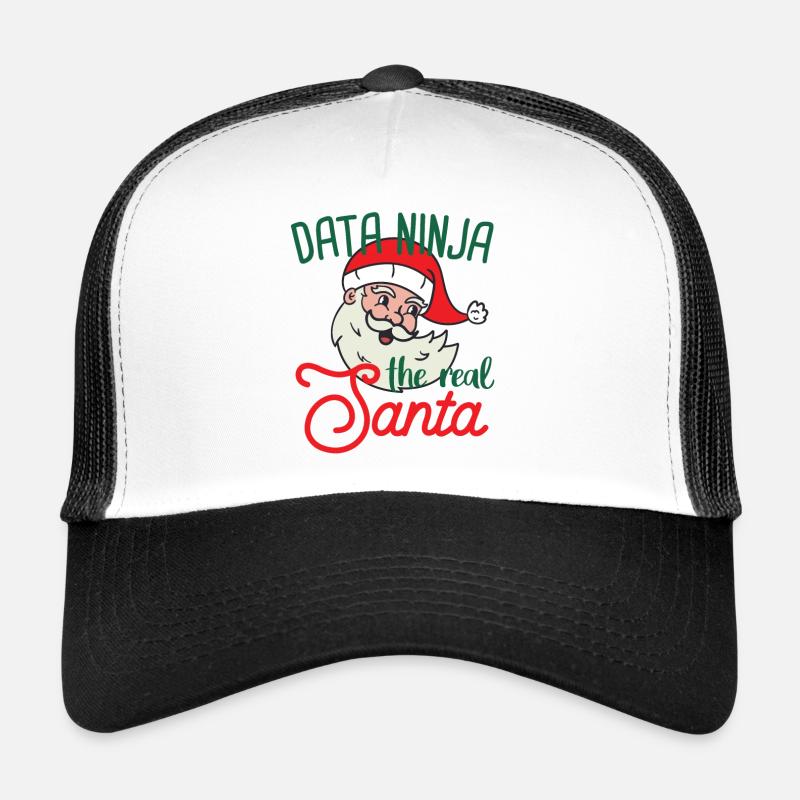 Data Ninja Xmas Santa Weihnachten Data Science Trucker Cap