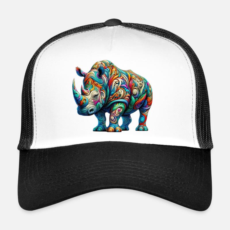 Rhinocéros Casquette trucker 