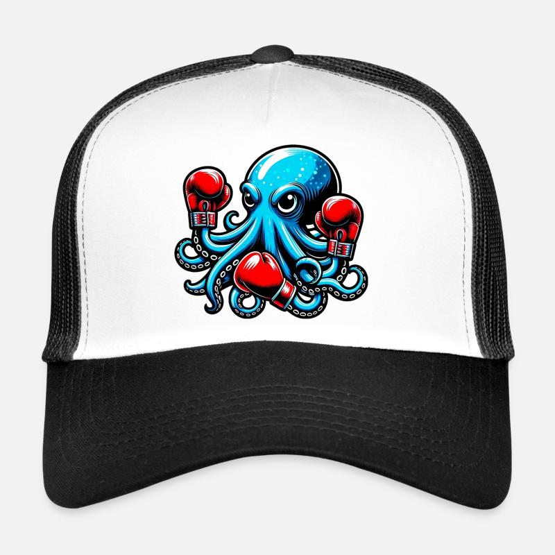 Pieuvre Casquette trucker 