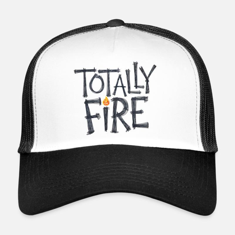Totally Fire Trucker Cap