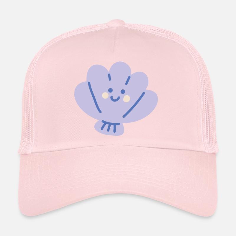 Ocean Shell Trucker Cap