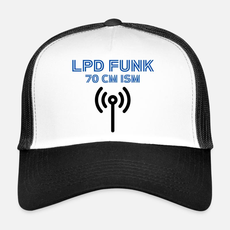 LPD RADIO Operator - Trucker Cap - white/black