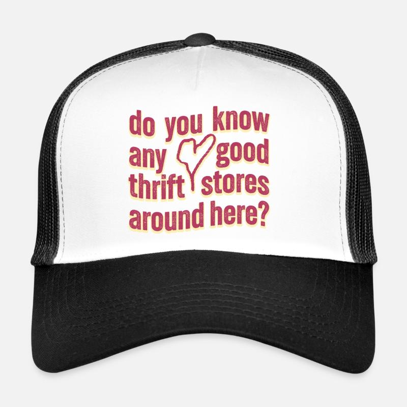 Vintage Thrift Lover – Du shopping durable avec style Casquette trucker 