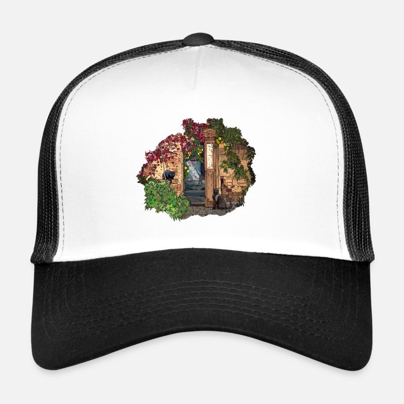 Les Chats Noirs Casquette trucker 