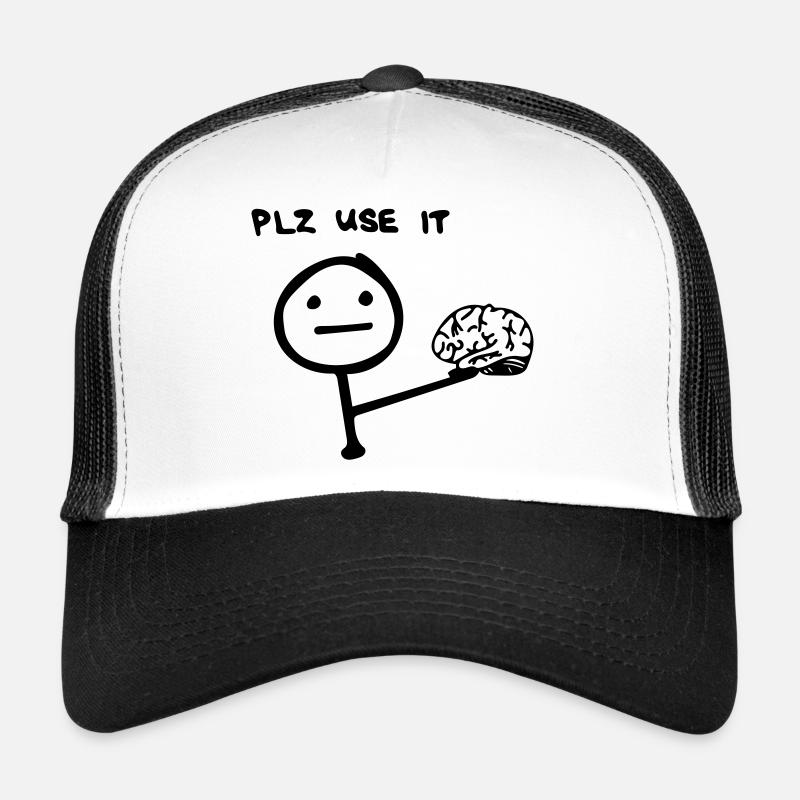 s'il vous plaît utilisez-le Casquette trucker 