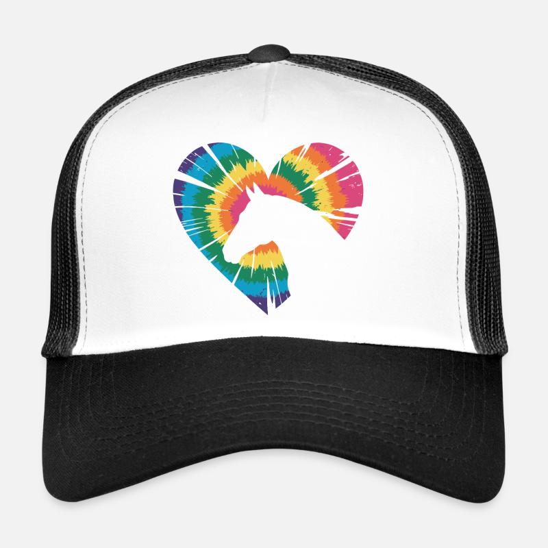 Tie Dye Pferd Trucker Cap