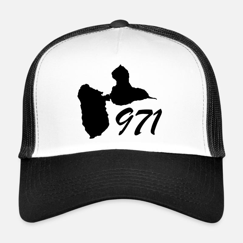 GWADA - Trucker Cap - Weiß/Schwarz
