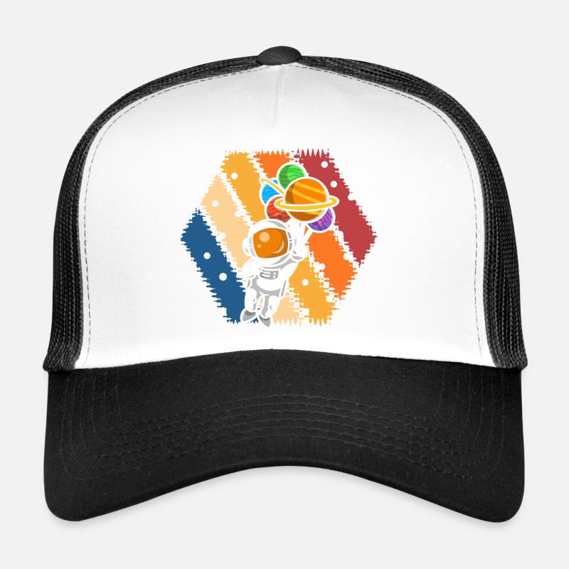 Ballon astronaute Galaxy Splash Casquette trucker 