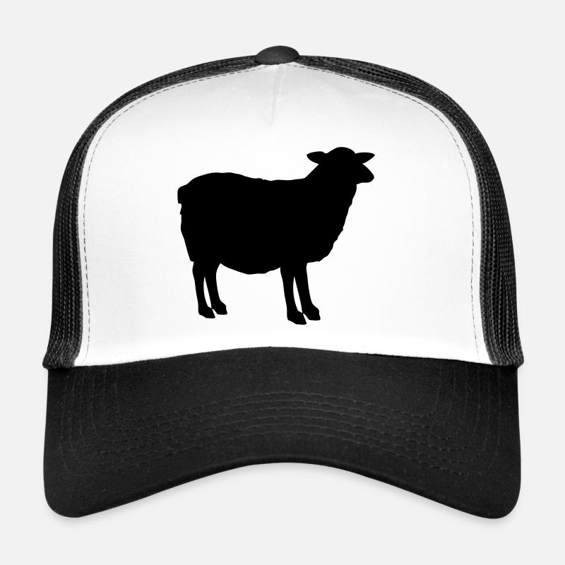 Silhouette de mouton Casquette trucker 