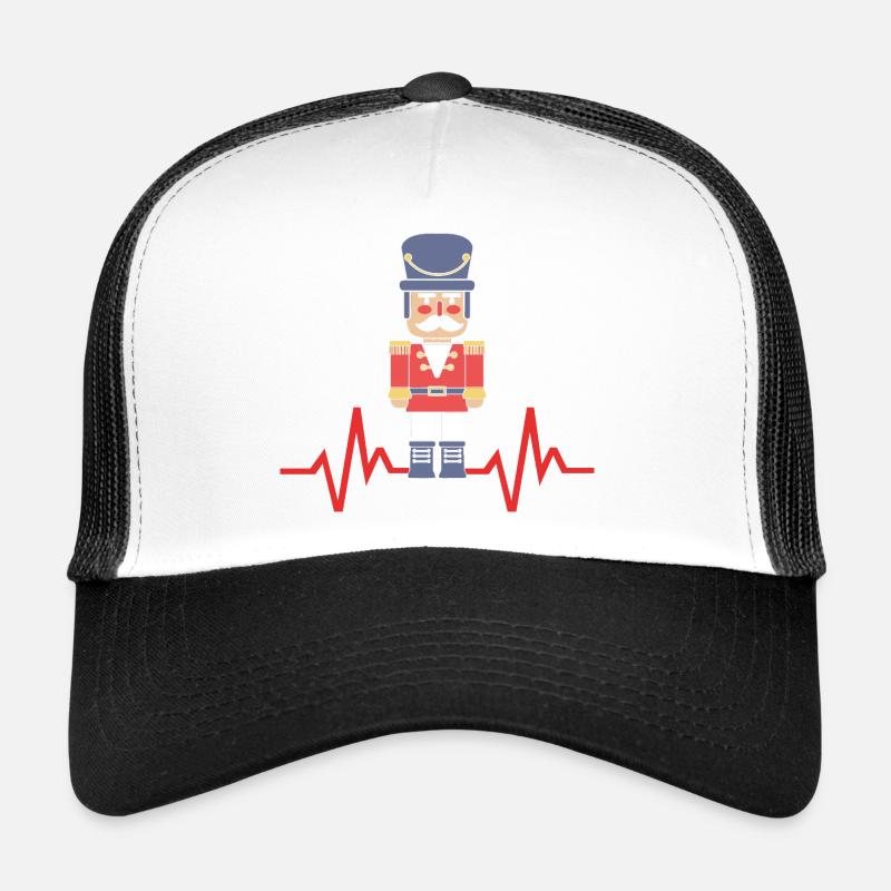 Nussknacker Weihnachten Herzschlag Trucker Cap