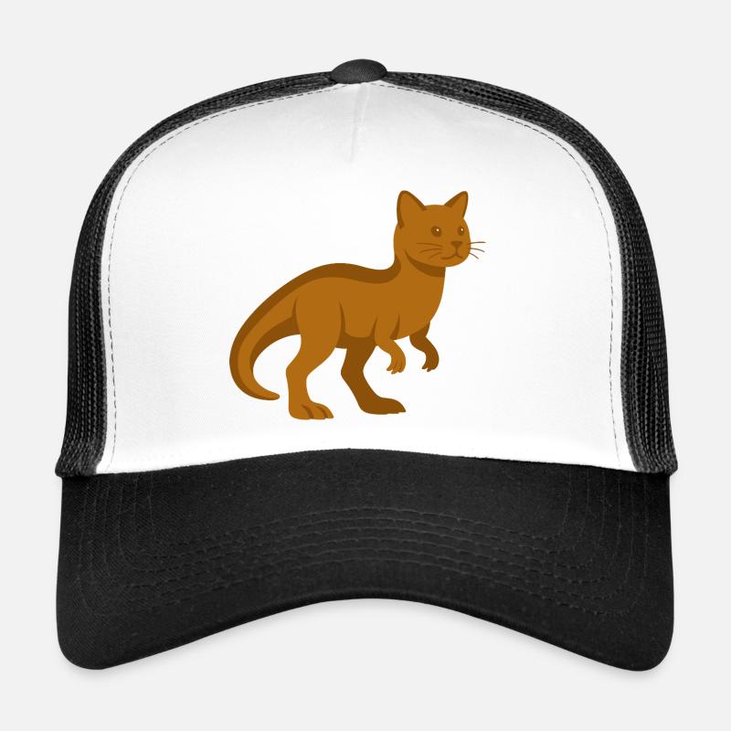 Trex Cat Dinosaur Trucker Cap