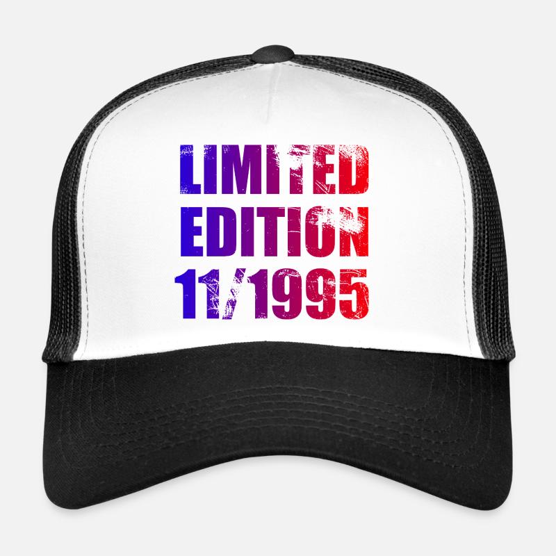 30e anniversaire Edition limitée 11/1995 - Casquette trucker  - blanc/noir
