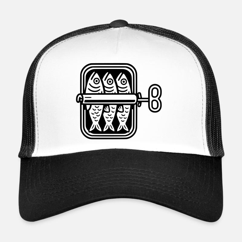 Les sardines peuvent Casquette trucker 