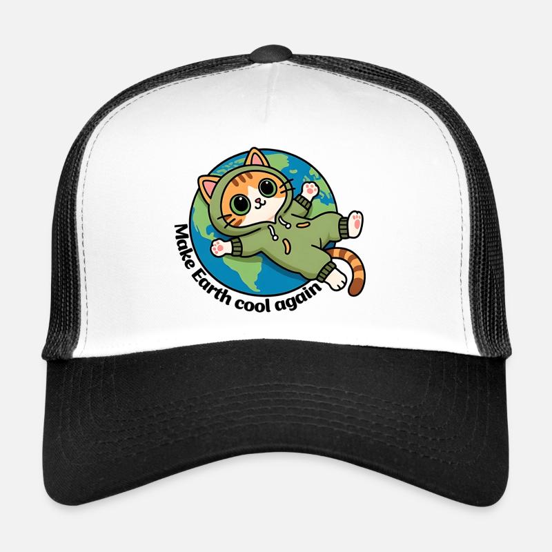 Sauver la planète terre, Make Earth cool again Casquette trucker 