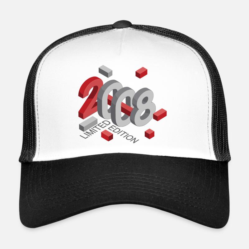 2008 Limited Edition 3D Typography Art Trucker Cap