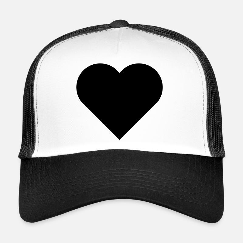 Cœur Casquette trucker 