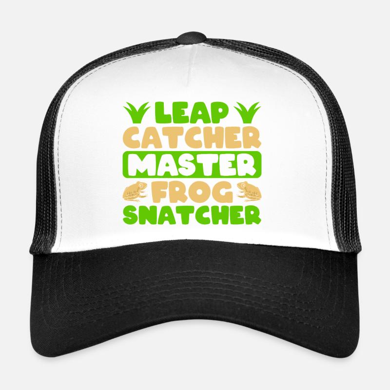 Frog Catcher Leap Catcher Master Snatcher Frog Trucker Cap