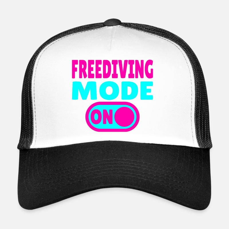 Freediving Mode ON - Diver Trucker Cap