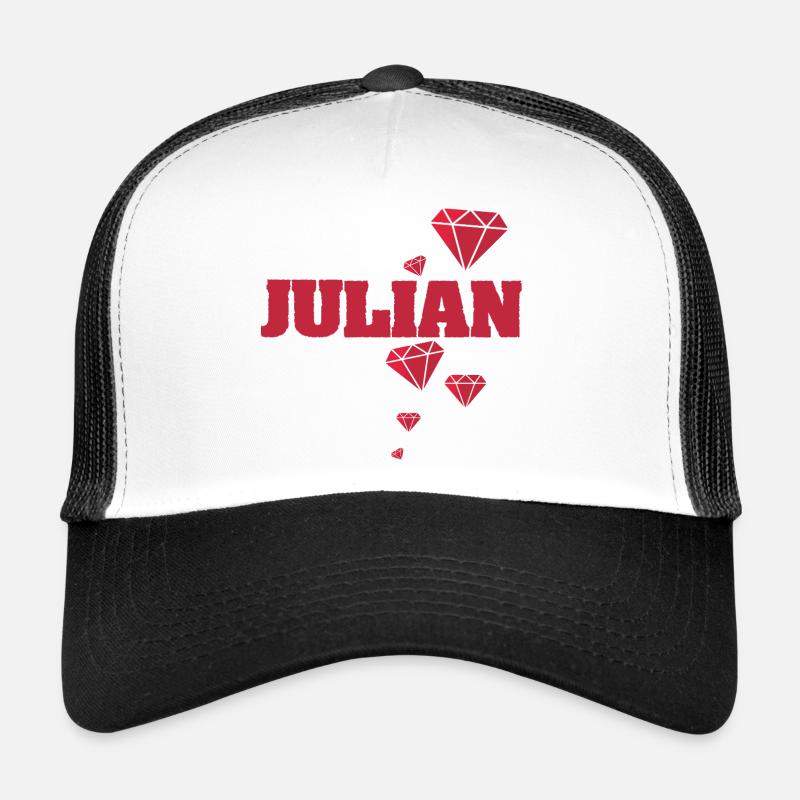 Cadeau pour Julian Casquette trucker 