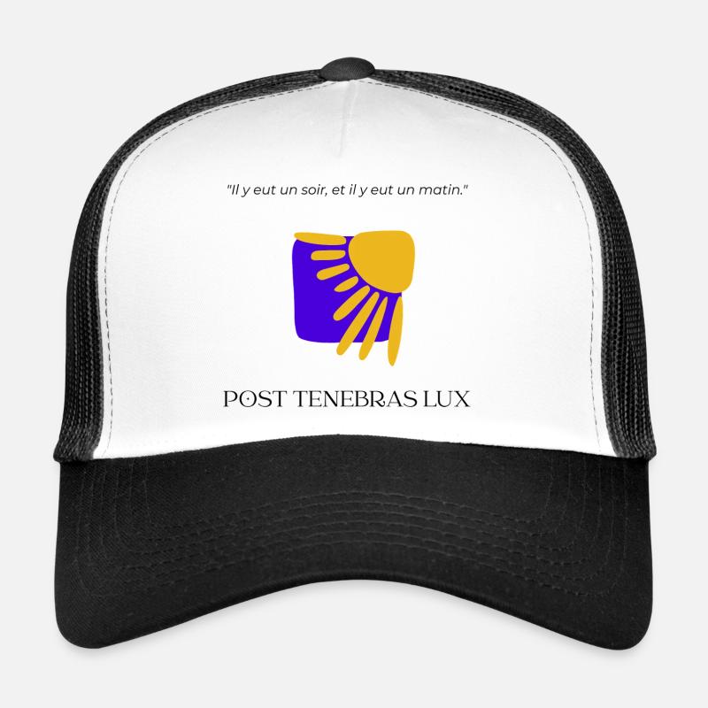 Post Tenebras Lux  Casquette trucker 