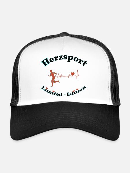 Heart sports - Trucker Cap - white/black