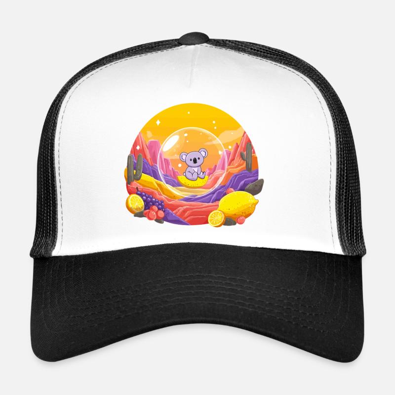 Koala im Glaskugel-Wunderland Trucker Cap