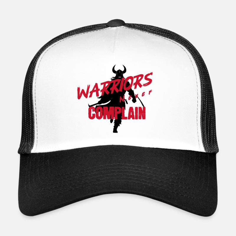 Aucune plainte - Casquette trucker  - blanc/noir