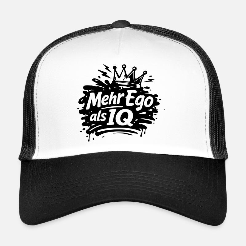 Más ego que coeficiente intelectual Gorra de camionero