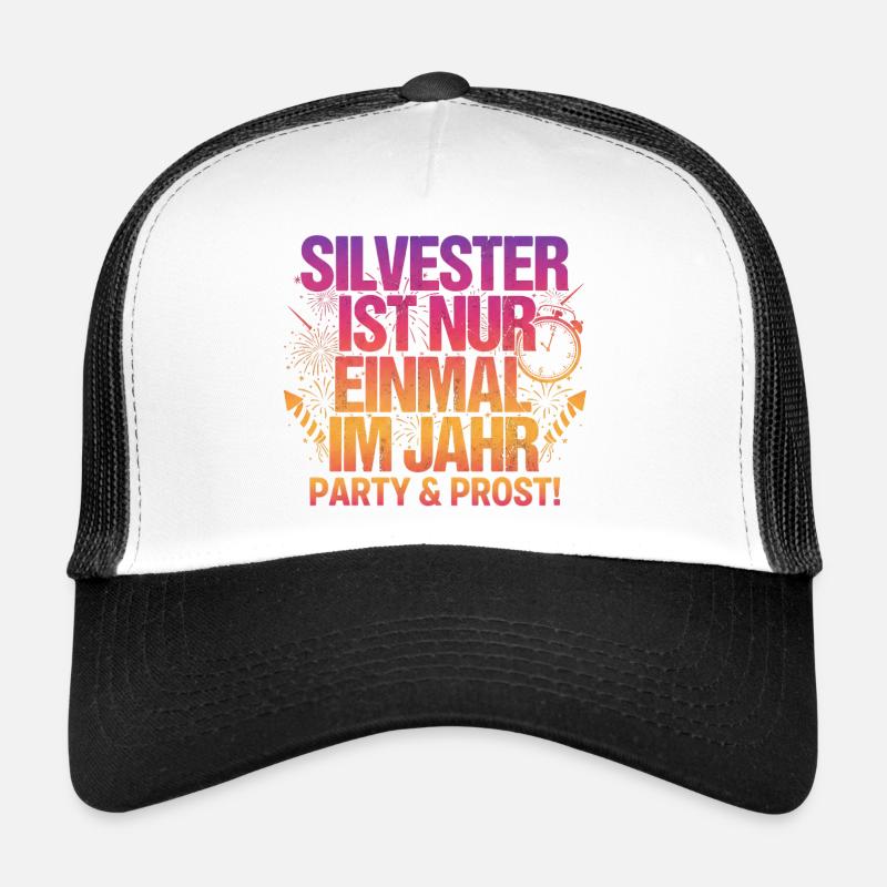 Fête du Nouvel An Casquette trucker 