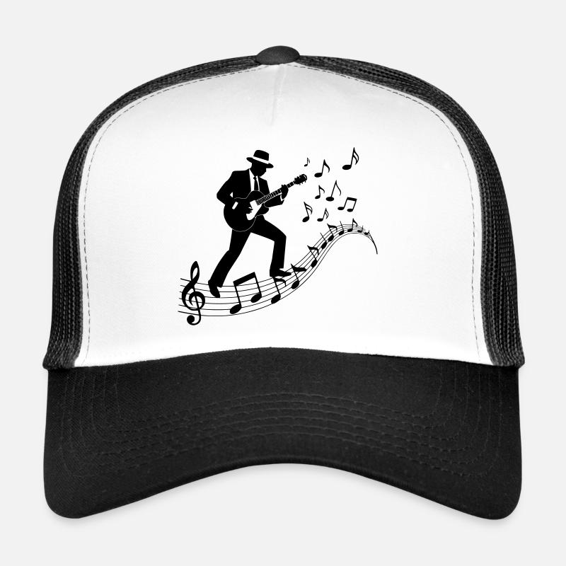 Musicien de blues Casquette trucker 