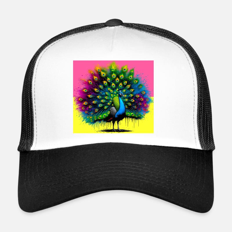peacock Trucker Cap
