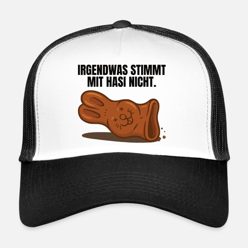 Irgendwas stimmt mit Hasi nicht Ostern Trucker Cap