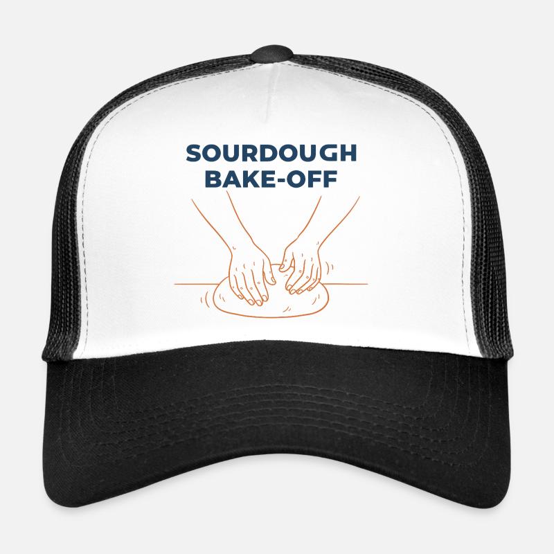 Pain au levain à la pâte Baking Baking Baker Bread Casquette trucker 