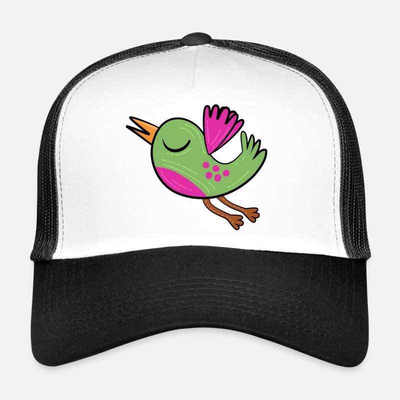 Petit Oiseau Vert Casquette trucker 