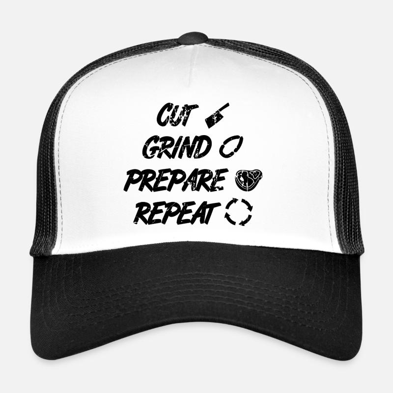 Butcher's routine Trucker Cap