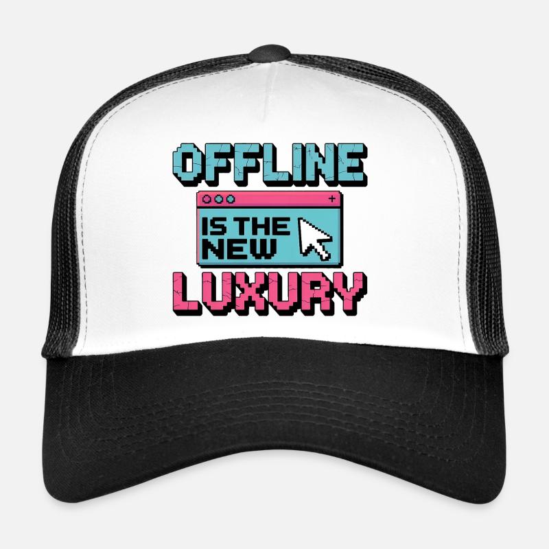 Hors ligne, c’est le nouveau design rétro de luxe Casquette trucker 