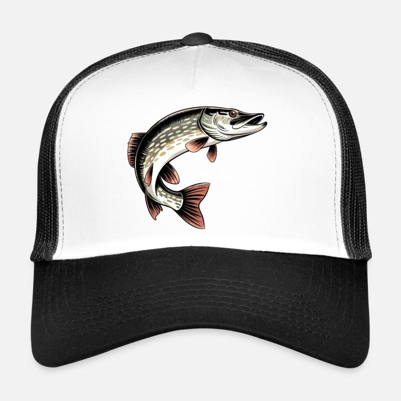 Brochet prédateur Casquette trucker 
