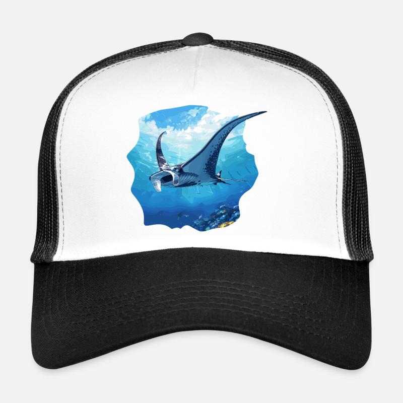 Rays Manta Rays Trucker Cap