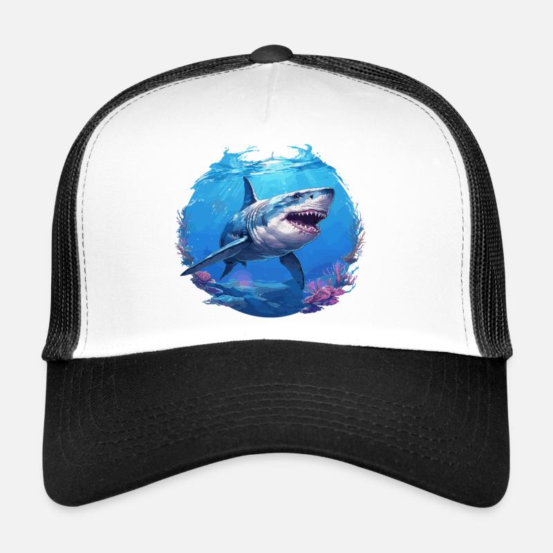 Great White Shark Great White Shark Trucker Cap