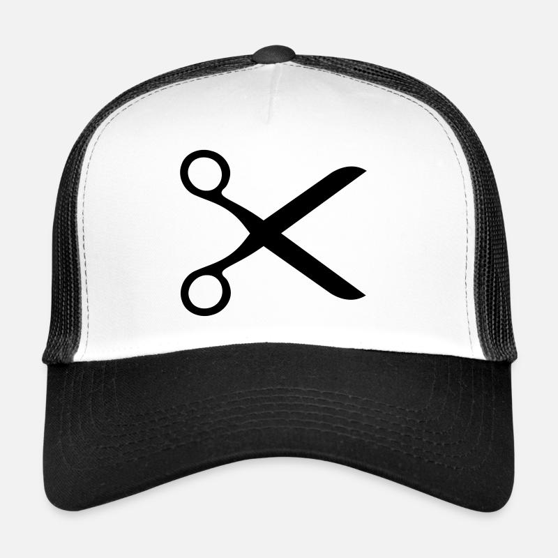 Scissors Trucker Cap
