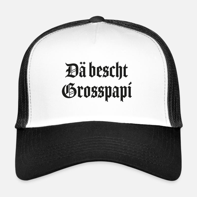 Dä bescht Grosspapi bescht Opi Opa Schweiz Trucker Cap