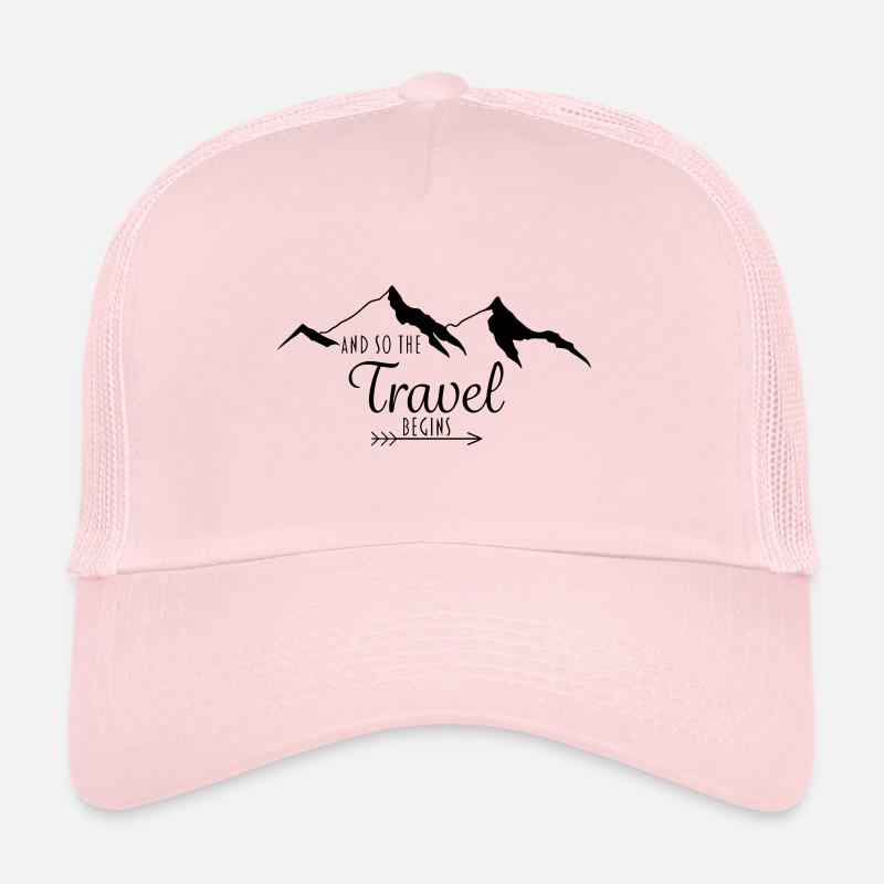 Voyage Vacances Montagnes Casquette trucker 