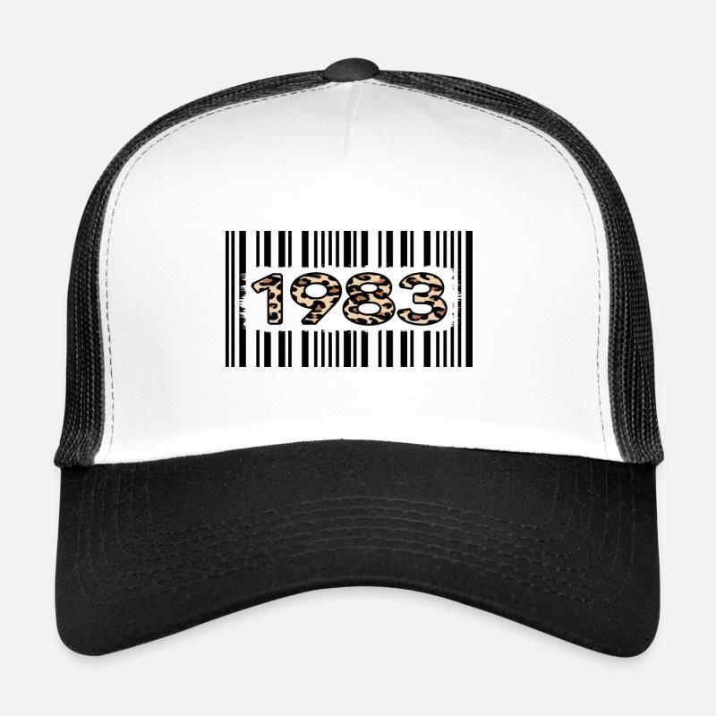 1983 anniversaire anniversaire léopard limité Casquette trucker 
