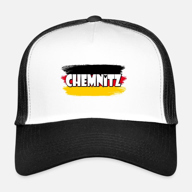 Pavillon : Chemnitz, Allemagne Casquette trucker 