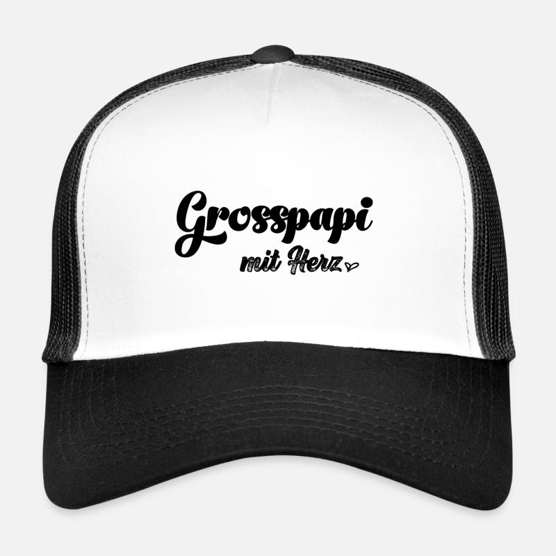 Grosspapi mit Herz bescht Grosspapi Opa Schweiz Trucker Cap