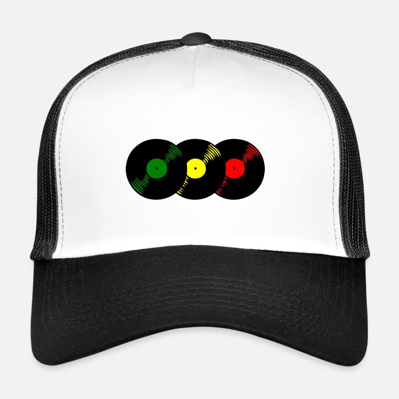 Reggae records Trucker Cap