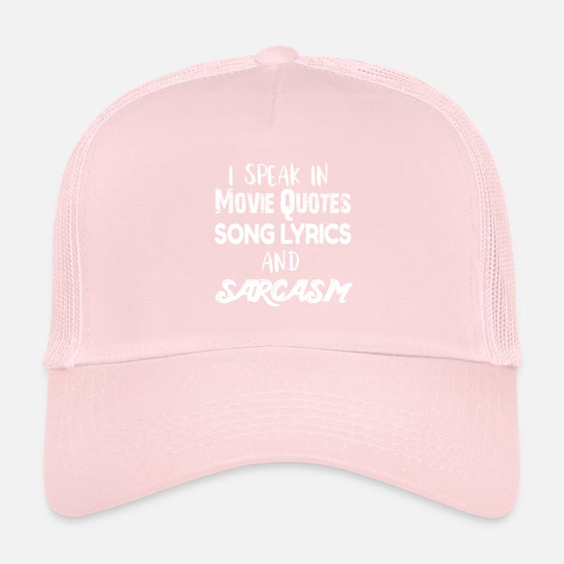 Sarcasm Gift Humor Cynical saying wit Trucker Cap