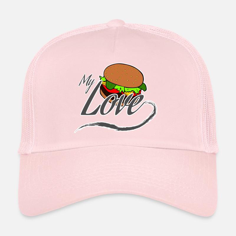hamburger Trucker Cap