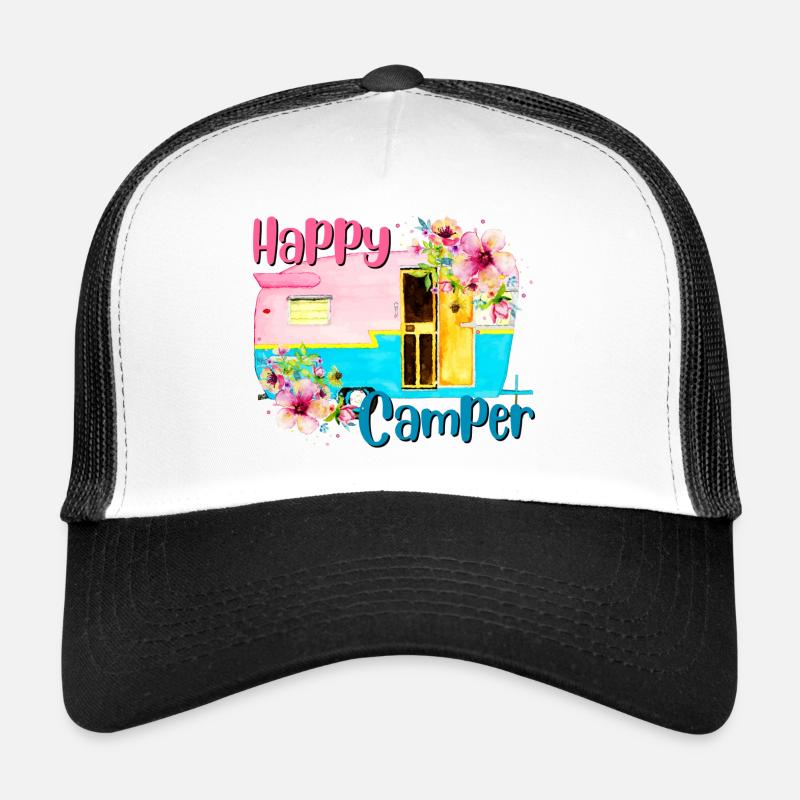 Happy Camper Trucker Cap