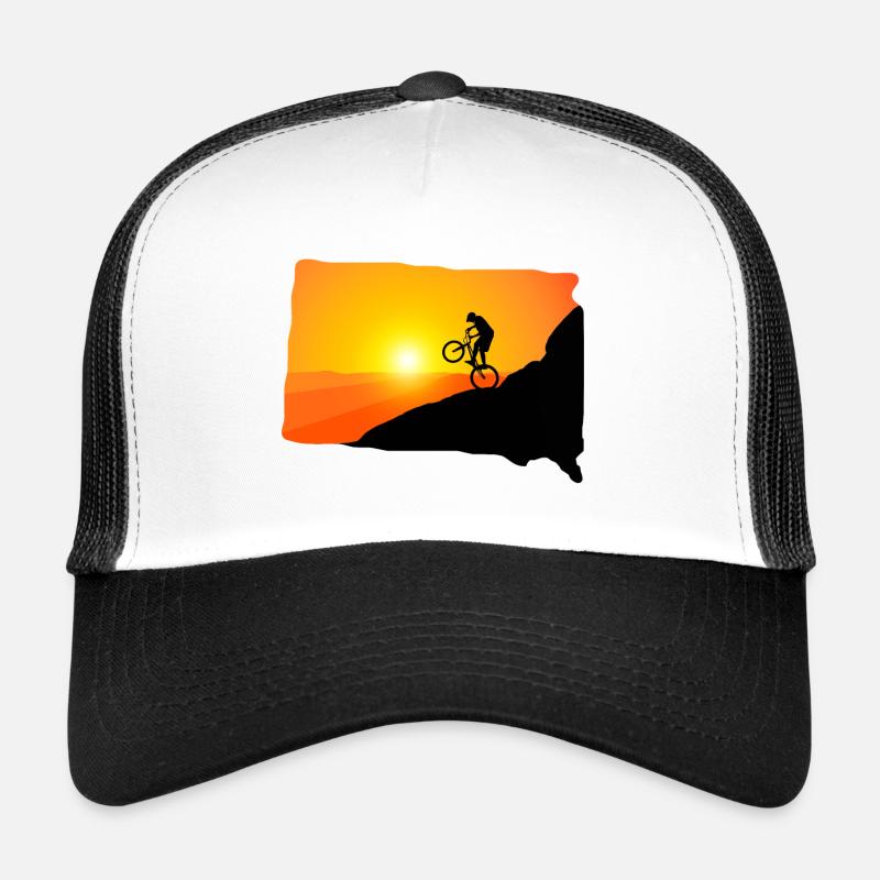 VTT descente vtt montagnes vtt Casquette trucker 